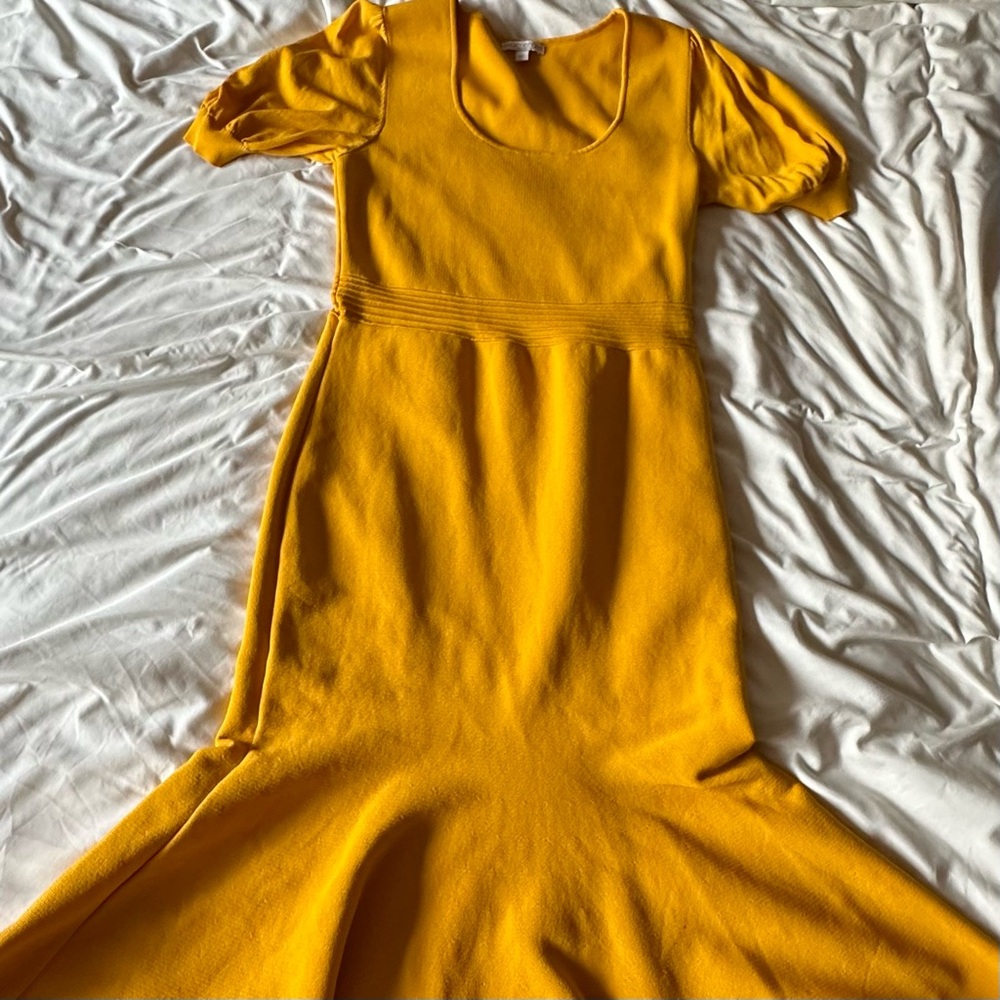 Yellow Cocktail Dress